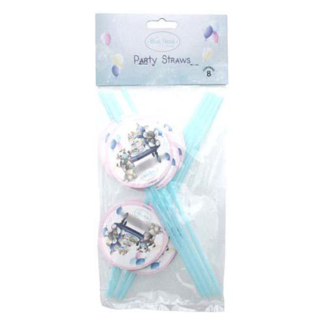My Blue Nose Friends Party Straws Pack of 8 £1.49